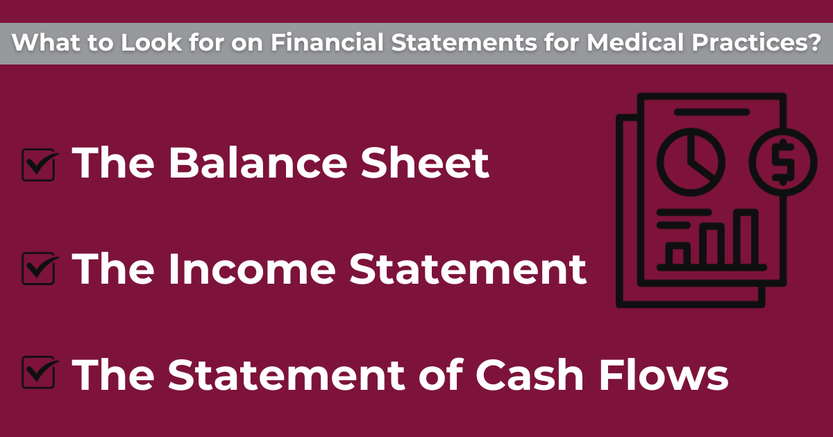 financial statements for medical practices